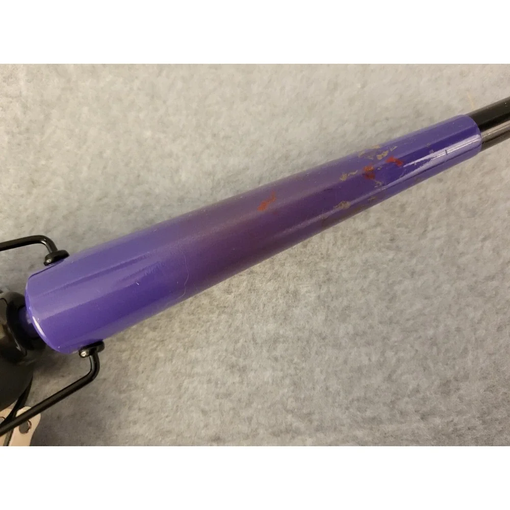 HOT SHOT TOOLS PROFESSIONAL Tapered Curling Iron PURPLE - Tested Gets Hot Flaw J